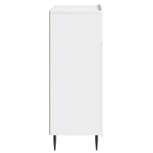 Kreveta Bijela visokog sjaja 66 x 34,5 x 92 cm - Bijela visokog sjaja Cijena