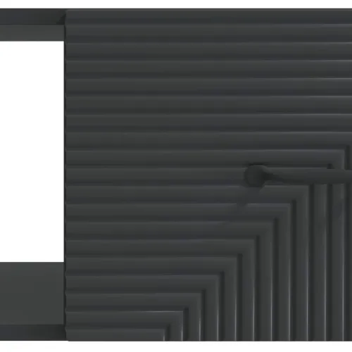 Stolić za kavu Crna 90 x 50 x 40 cm Konstruirano drvo - Crna Cijena