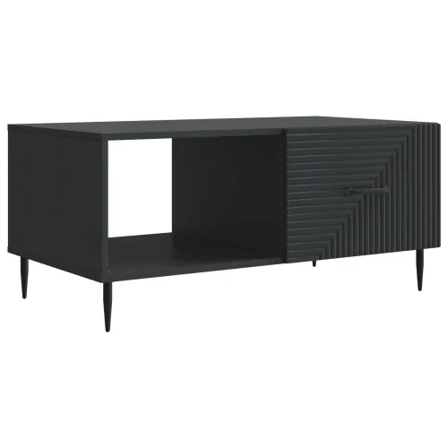 Stolić za kavu Crna 90 x 50 x 40 cm Konstruirano drvo - Crna Cijena
