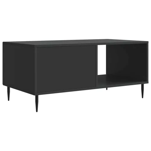 Stolić za kavu Crna 90 x 50 x 40 cm Konstruirano drvo - Crna Cijena