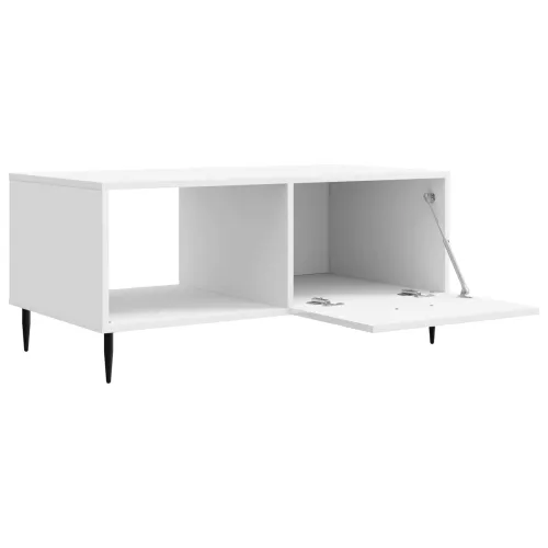 Stolić za kavu Bijela visokog sjaja 90 x 50 x 40 cm - Bijela visokog sjaja Cijena