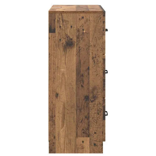 Ormar s ladicama 66 x 34,5 x 87 cm Konstruirano drvo Staro drvo - Staro drvo Cijena
