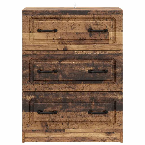 Ormar s ladicama 66 x 34,5 x 87 cm Konstruirano drvo Staro drvo - Staro drvo Cijena
