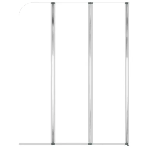 Tuš-kabine od kaljenog stakla 2 kom 104 x 130 cm prozirne - 104 x 130 cm Cijena