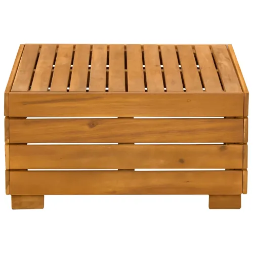 Vrtni bočni stol Čvrsto drvo akacije Smeđa 60 x 60 x 30 cm - stol Smeđa Cijena