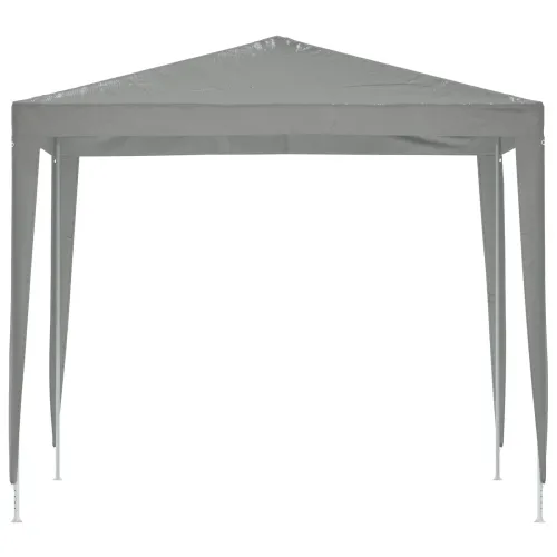 Šator za svadbe - šator za zabave 250 x 250 x 240 cm Svjetlosiva PE i čelik - Svjetlosiva 2,5 x 2,5 m Cijena