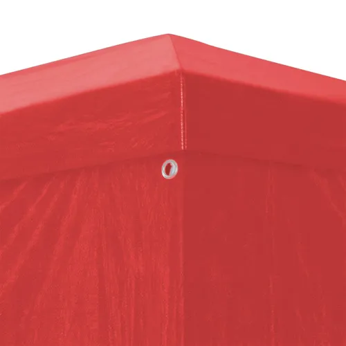 Šator za svadbe - šator za zabave 900 x 300 x 255 cm Crvena PE i čelik - Crvena 3 x 9 m Cijena