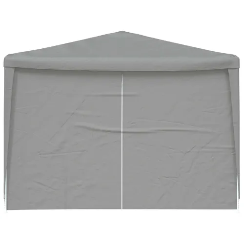 Šator za svadbe - šator za zabave 900 x 300 x 255 cm Svjetlosiva PE i čelik - Svjetlosiva 3 x 9 m Cijena