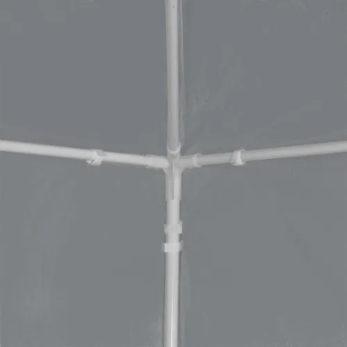 Šator za svadbe - šator za zabave 900 x 300 x 255 cm Svjetlosiva PE i čelik - Svjetlosiva 3 x 9 m Cijena