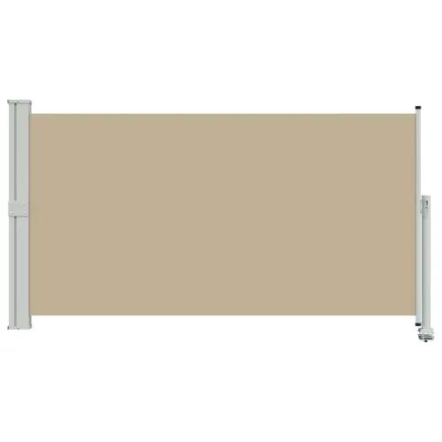 Bočna tendu 140 x 300 cm 100% poliester, željezo, čelik - Bež 140 x 300 cm Cijena