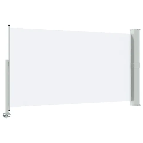 Bočna tendu 140 x 300 cm 100% poliester, željezo, čelik - Bijela 140 x 300 cm Cijena