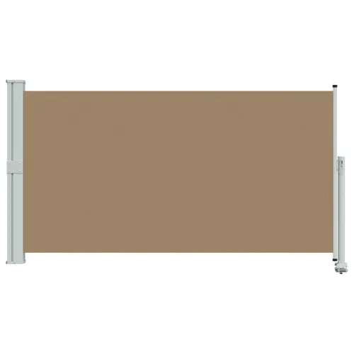 Bočna tendu 160 x 300 cm 100% poliester, željezo, čelik - Sivosmeđa 160 x 300 cm Cijena