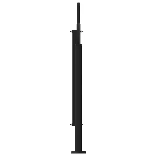 Retraktabilna bočna tende Pravokutni 100 x 300 cm Poliester - Siva 100 x 300 cm Cijena