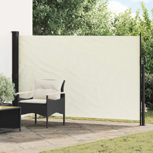 Retraktabilna bočna tende Pravokutni 170 x 300 cm Poliester - Krem 170 x 300 cm Cijena