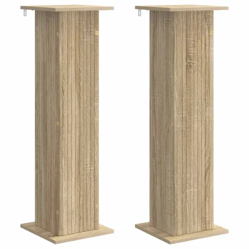 Stalak za biljke 2 kom. Hrast sonoma 30,5 x 30 x 100,5 cm - Hrast sonoma 30,5 x 30 x 100,5 cm 2 Cijena