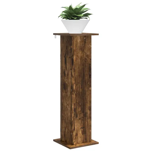 Stalak za biljke Dimljeni hrast 30,5 x 30 x 100,5 cm - Dimljeni hrast 30,5 x 30 x 100,5 cm 1 Cijena