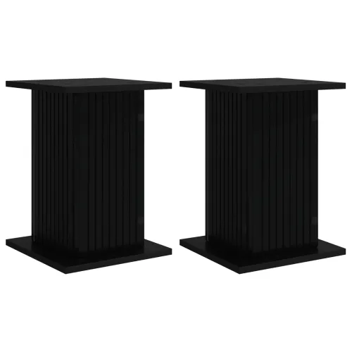 Stalak za biljke 2 kom. Crna 30,5 x 30 x 43 cm - Crna 30,5 x 30 x 43 cm 2 Cijena
