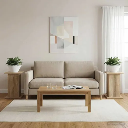 Stalak za biljke 2 kom. Hrast sonoma 30,5 x 30 x 43 cm - Hrast sonoma 30,5 x 30 x 43 cm 2 Cijena