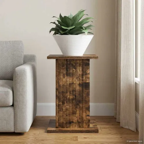 Stalak za biljke Dimljeni hrast 30,5 x 30 x 43 cm - Dimljeni hrast 30,5 x 30 x 43 cm 1 Cijena