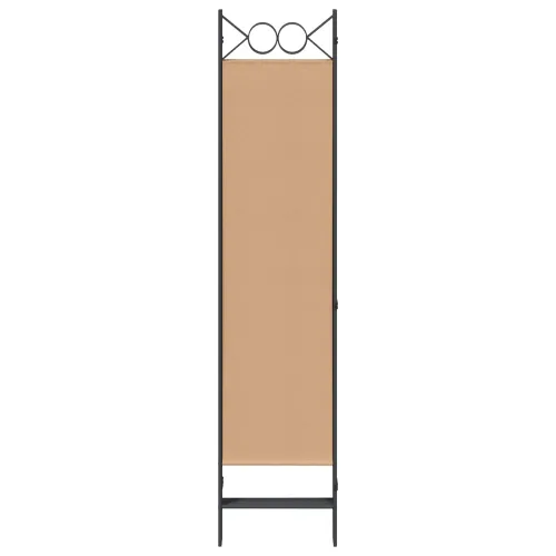 5-Panelni Pregrađivač Bež 200 x 180 cm Tkanina - Bež 5 Cijena