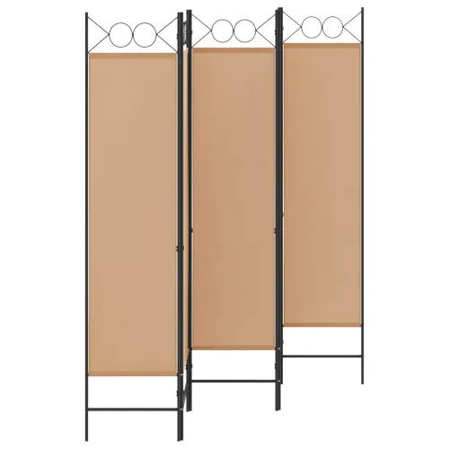 5-Panelni Pregrađivač Bež 200 x 180 cm Tkanina - Bež 5 Cijena