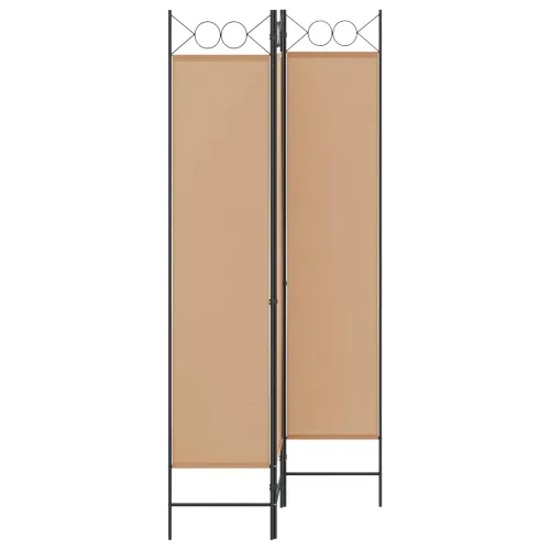 3-panelni pregradni zid Bež 120 x 200 cm Tkanina - Bež 120 x 200 cm Cijena