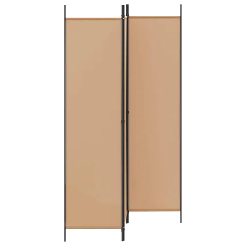 3-panelni pregradni zid Bež 150 x 200 cm Tkanina - Bež 150 x 200 cm Cijena