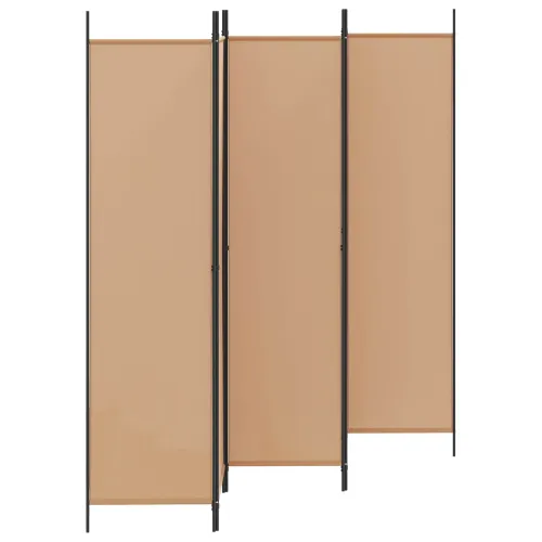 5-Panelni Pregrađivač Bež 250 x 200 cm Tkanina - Bež 250 x 200 cm Cijena