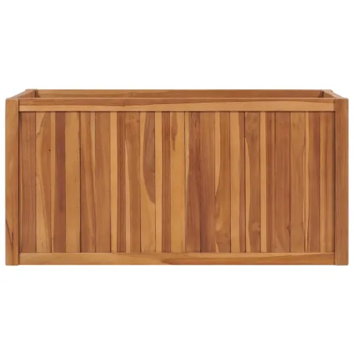 Povišena gredica 100 x 50 x 50 cm od masivne tikovine - 100 x 50 x 50 cm 1 100 x 50 x 50 cm Cijena