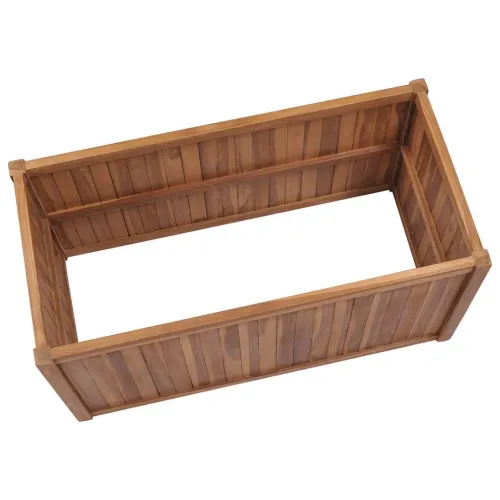 Povišena gredica 100 x 50 x 70 cm od masivne tikovine - 100 x 50 x 70 cm 1 100 x 50 x 70 cm Cijena