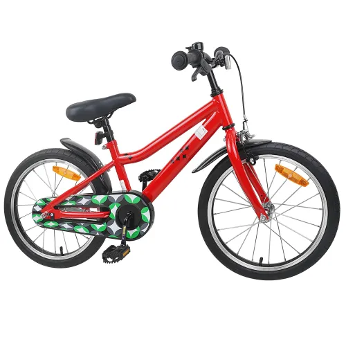Dječji Bicikl 18 Inča za djecu od 5 do 7 godina Crvena - Crvena 18 inča Cijena