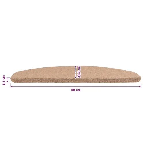Samoljepljivi stepenasti ulošci 15 kom. 80 x 24,5 x 3,5 cm Bež - Bež 80 x 24,5 x 3,5 cm 15 Cijena