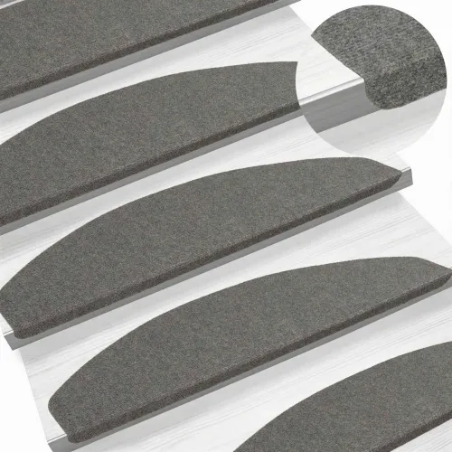 Samoljepljivi stepenasti ulošci 15 kom. 80 x 24,5 x 3,5 cm Siva - Siva 80 x 24,5 x 3,5 cm 15 Cijena