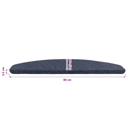 Samoljepljivi stepenasti ulošci 15 kom. 80 x 24,5 x 3,5 cm - Plava 80 x 24,5 x 3,5 cm 15 Cijena