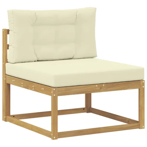 Set vanjskih sofa 9 kom. Bijela i krem - Bijela i krem Mreža Cijena