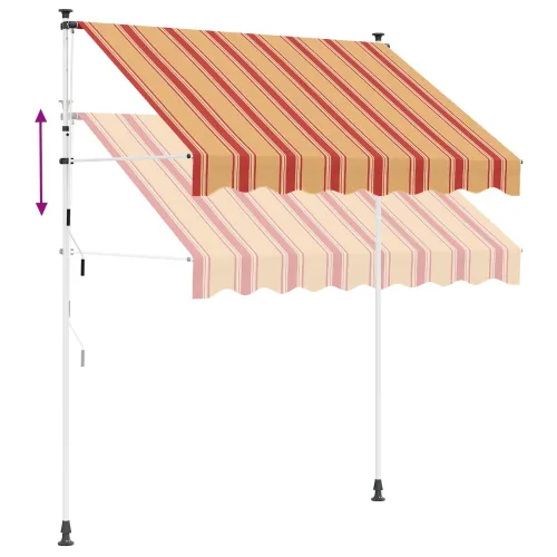 Ručno sklopiva tenda Svjetlosiva 400 cm - Svjetlosiva 400 cm Bijeli okvir Cijena