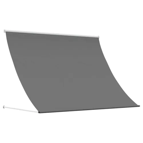 Nadstrešnica Svjetlosiva 400 x 150 cm - Svjetlosiva 400 x 150 cm Cijena