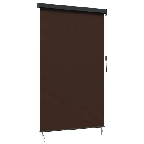 Rolo zavjesa Smeđa 180 x 250 cm Tkanina i aluminij - Smeđa 180 x 250 cm Cijena