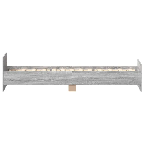 Okvir za krevet Siva Sonoma 80 x 200 cm Konstruirano drvo - Siva Sonoma 80 x 200 cm Cijena