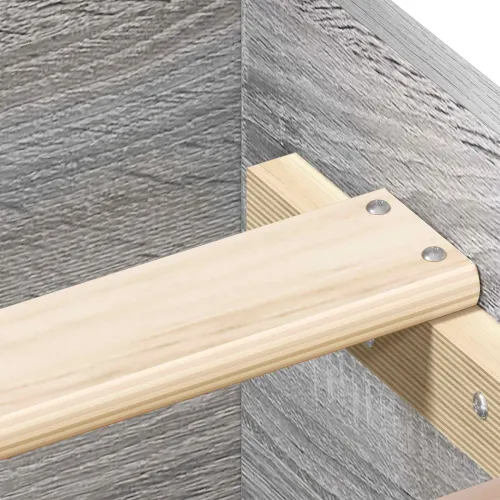 Okvir za krevet Siva Sonoma 80 x 200 cm Konstruirano drvo - Siva Sonoma 80 x 200 cm Cijena