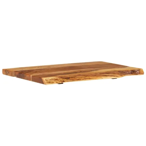 Vrh za kupaonski ormarić od bagremovog drva 80x52x3,8 cm - 80 x 52 x 3.8 cm Cijena