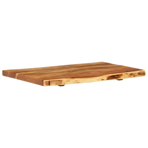Vrh za kupaonski ormarić od bagremovog drva 80x52x3,8 cm - 80 x 52 x 3.8 cm Cijena