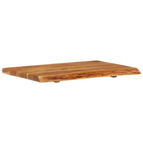 Vrh za kupaonski ormarić od bagremovog drva 80x52x3,8 cm - 80 x 52 x 3.8 cm Cijena