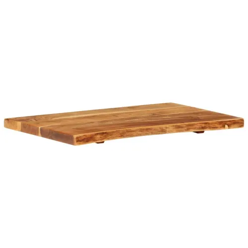 Vrh za kupaonski ormarić od bagremovog drva 80x52x3,8 cm - 80 x 52 x 3.8 cm Cijena