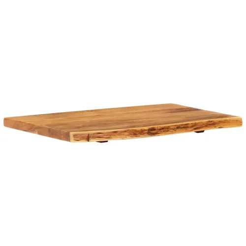 Vrh za kupaonski ormarić od bagremovog drva 80x52x3,8 cm - 80 x 52 x 3.8 cm Cijena