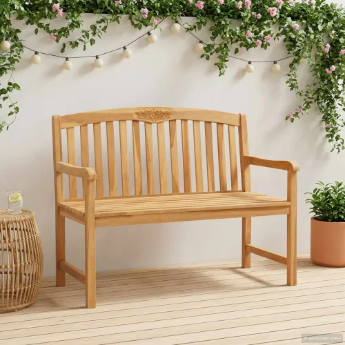 Ručni drveni klupko s ružama 114 x 60,5 x 95 cm - s uzorkom ruže 114 cm Cijena