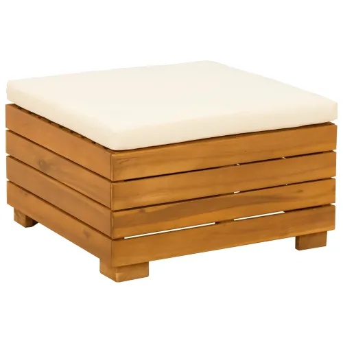 6 kom. Set vanjskih sofa Čvrsto drvo akacije Smeđa Cijena