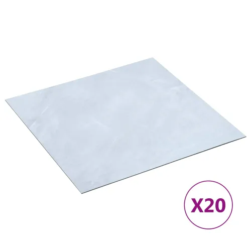 Samoljepljive Pločice za Pod Bijeli mramor 30,5 x 30,5 cm - Bijela mramorna Cijena