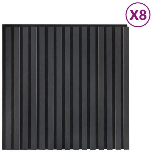 Zidne panele 8 kom. 60,5 x 60 cm Antracit - Antracit Cijena