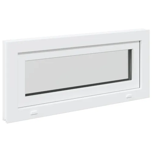 Unutarnja boja prozora u podrumu bijela RISOR 90 x 40 cm - Bijela 90 x 40 cm s dvostrukim staklenjem Cijena